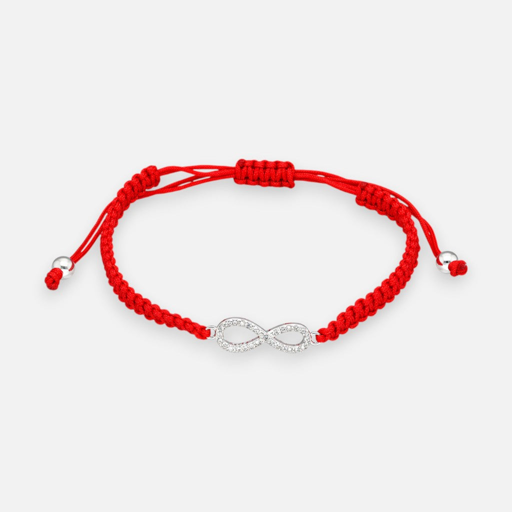 Pulsera Hilo Rojo Ajustable Infinito Circones