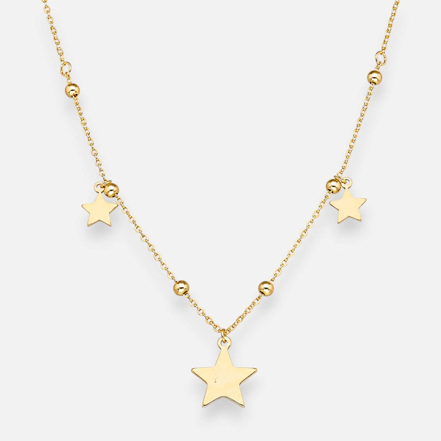 Collar Estrellas Esferas