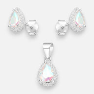 Conjunto Gota Circón Tornasol