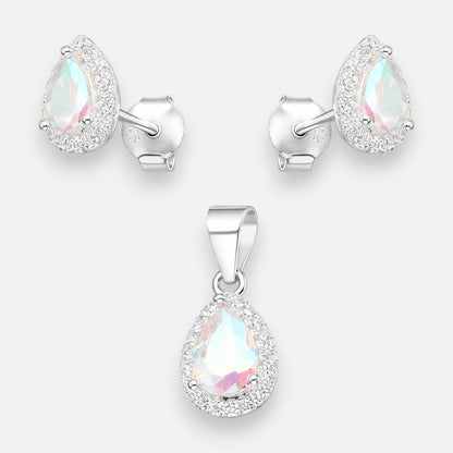 Conjunto Gota Circón Tornasol