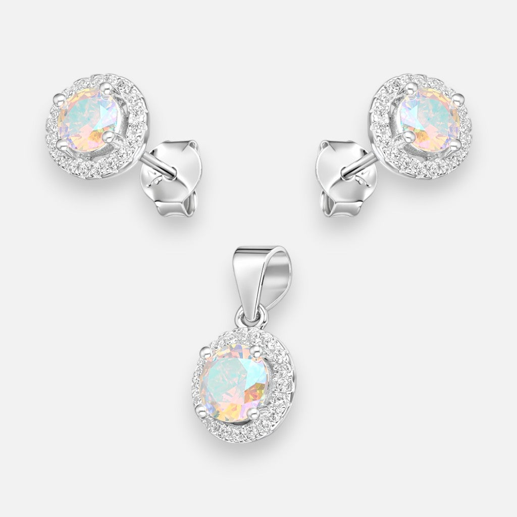 Conjunto Círculo de Luz Circón Tornasol