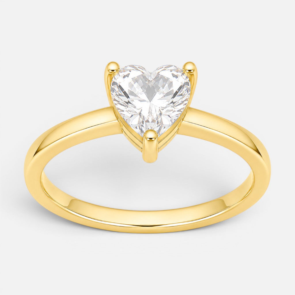 Anillo Corazón Circón
