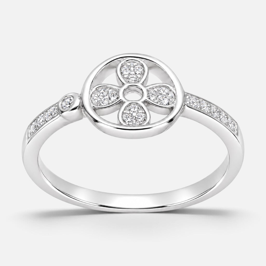 Anillo Flor Circones