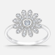 Anillo Flor Margarita Circones