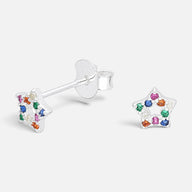 Aro Estrellas Circones Multicolor 5 mm