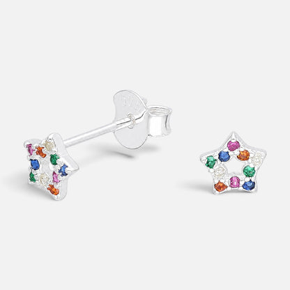 Aro Estrellas Circones Multicolor 5 mm