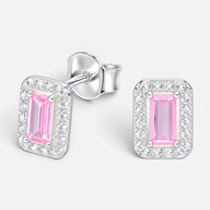 Aro Circón Baguette Rosa Francia