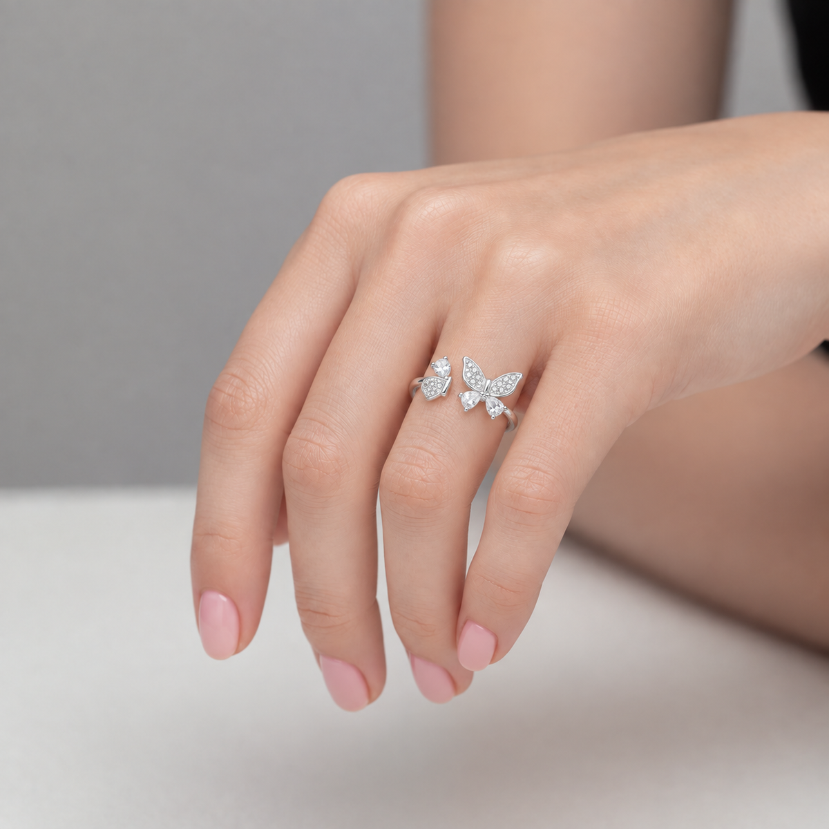 Anillo Ajustable Mariposa Circones