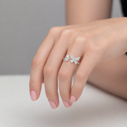 Anillo Ajustable Mariposa Circones