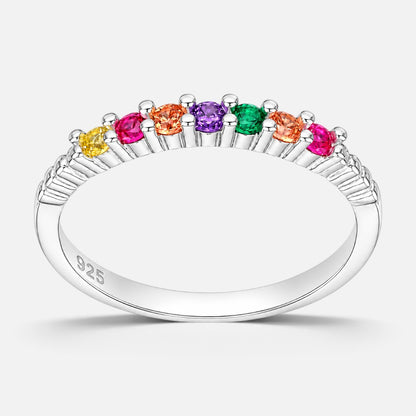 Anillo Cintillo Circones Multicolor