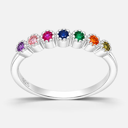 Anillo Cintillo Circones Multicolor