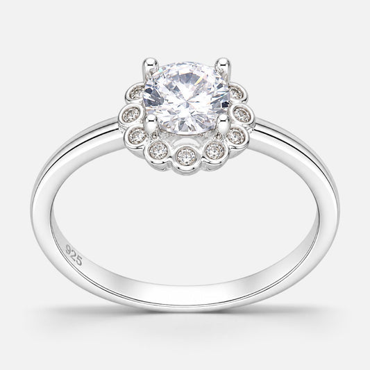 Anillo Flor Circones