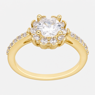 Anillo Flor Halo Circones