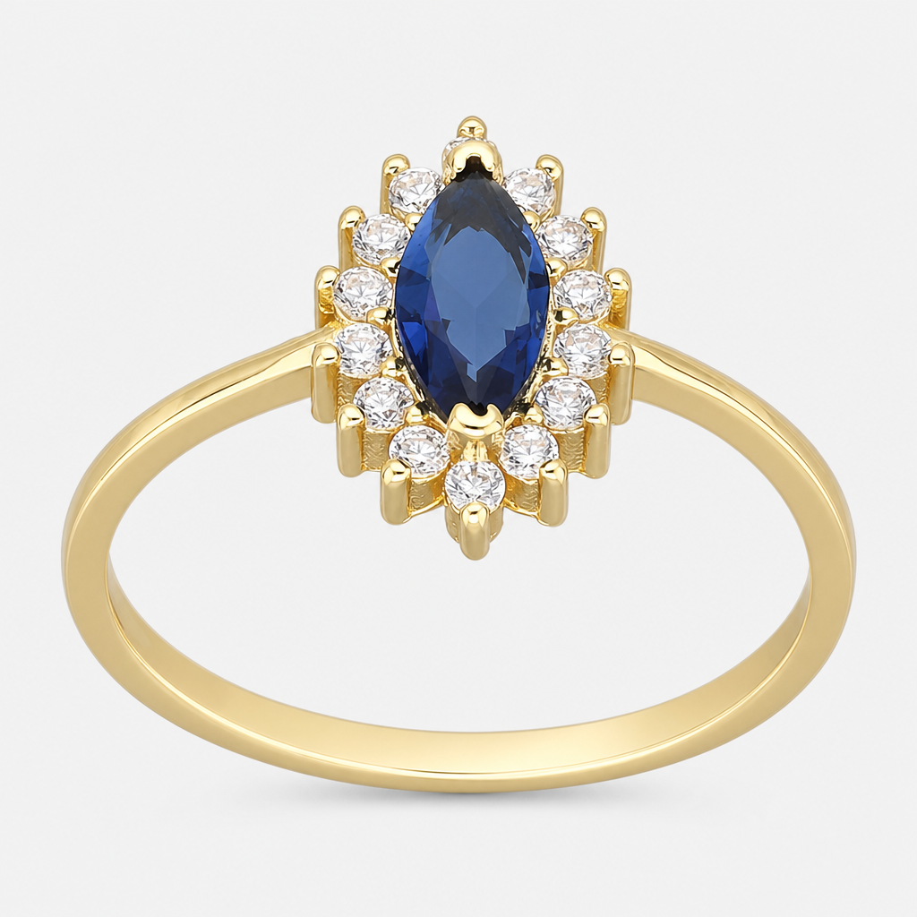 Anillo Lady Circón Zafiro