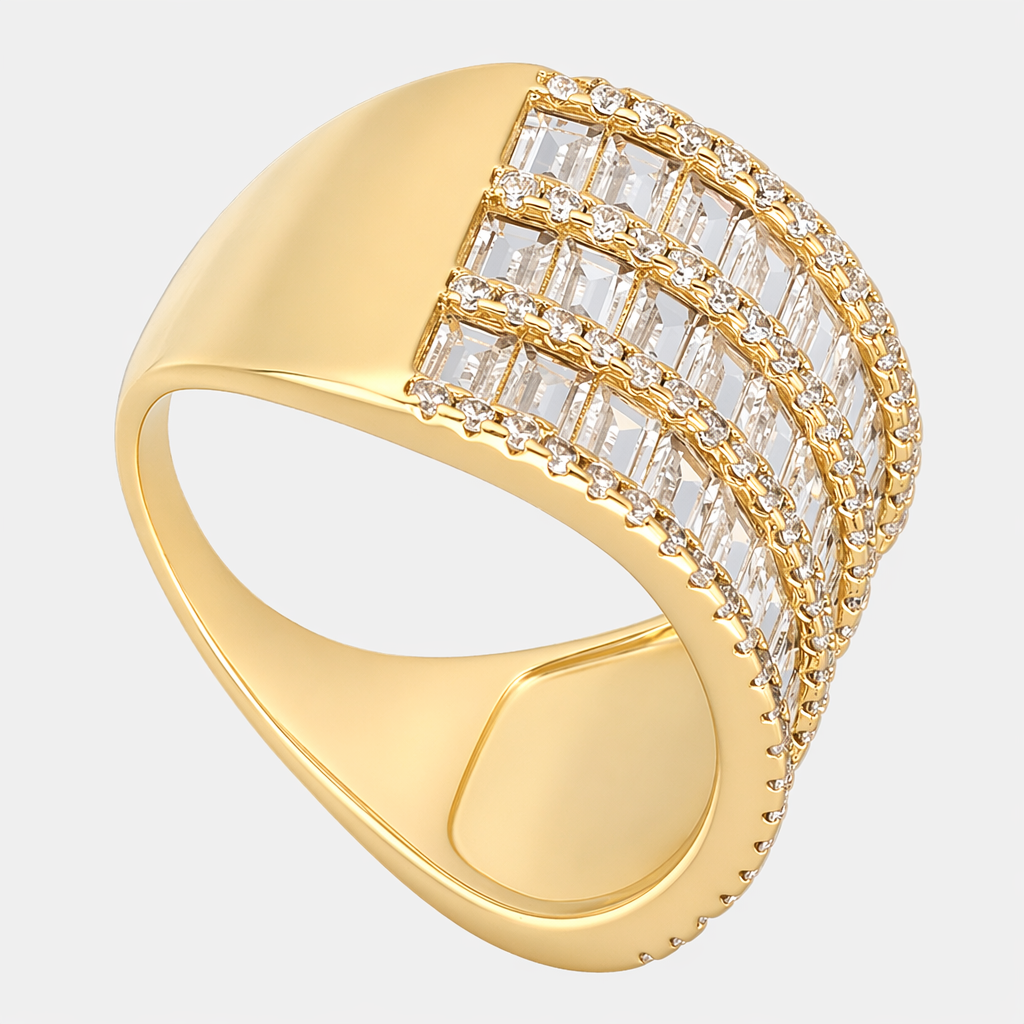 Anillo Circones Baguette