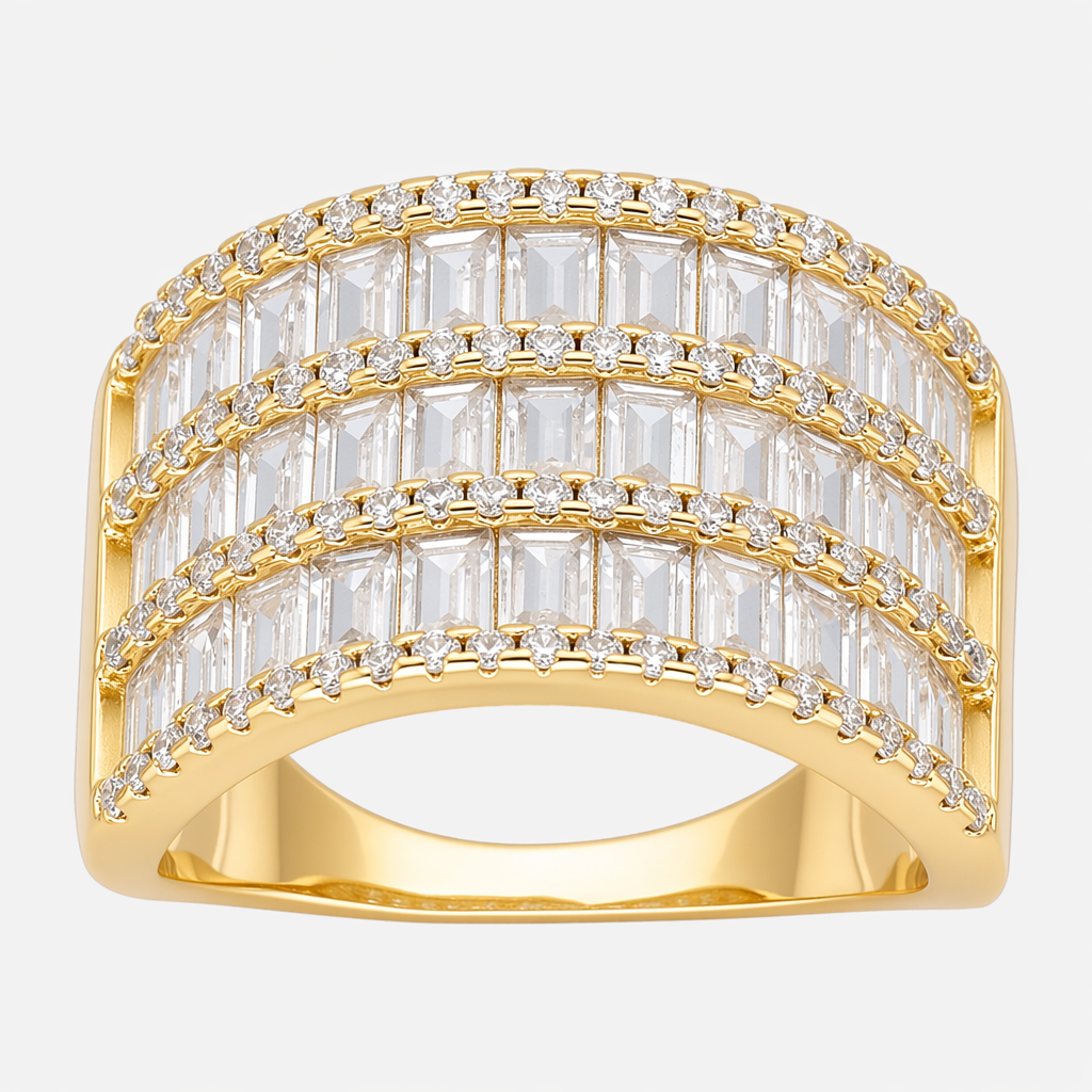 Anillo Circones Baguette