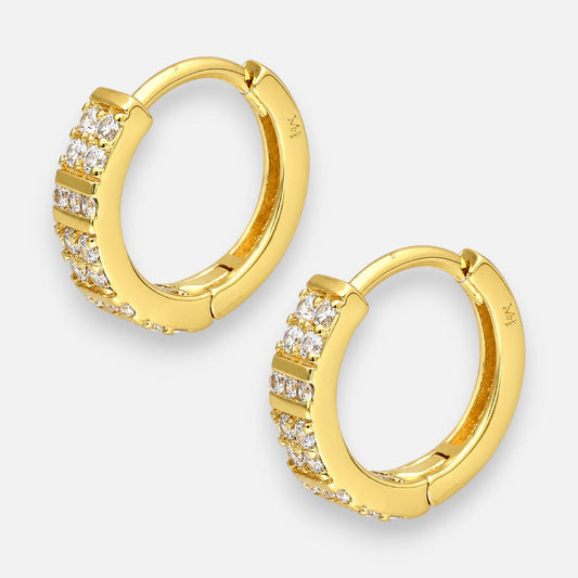 Argolla Huggie Circones 14 mm