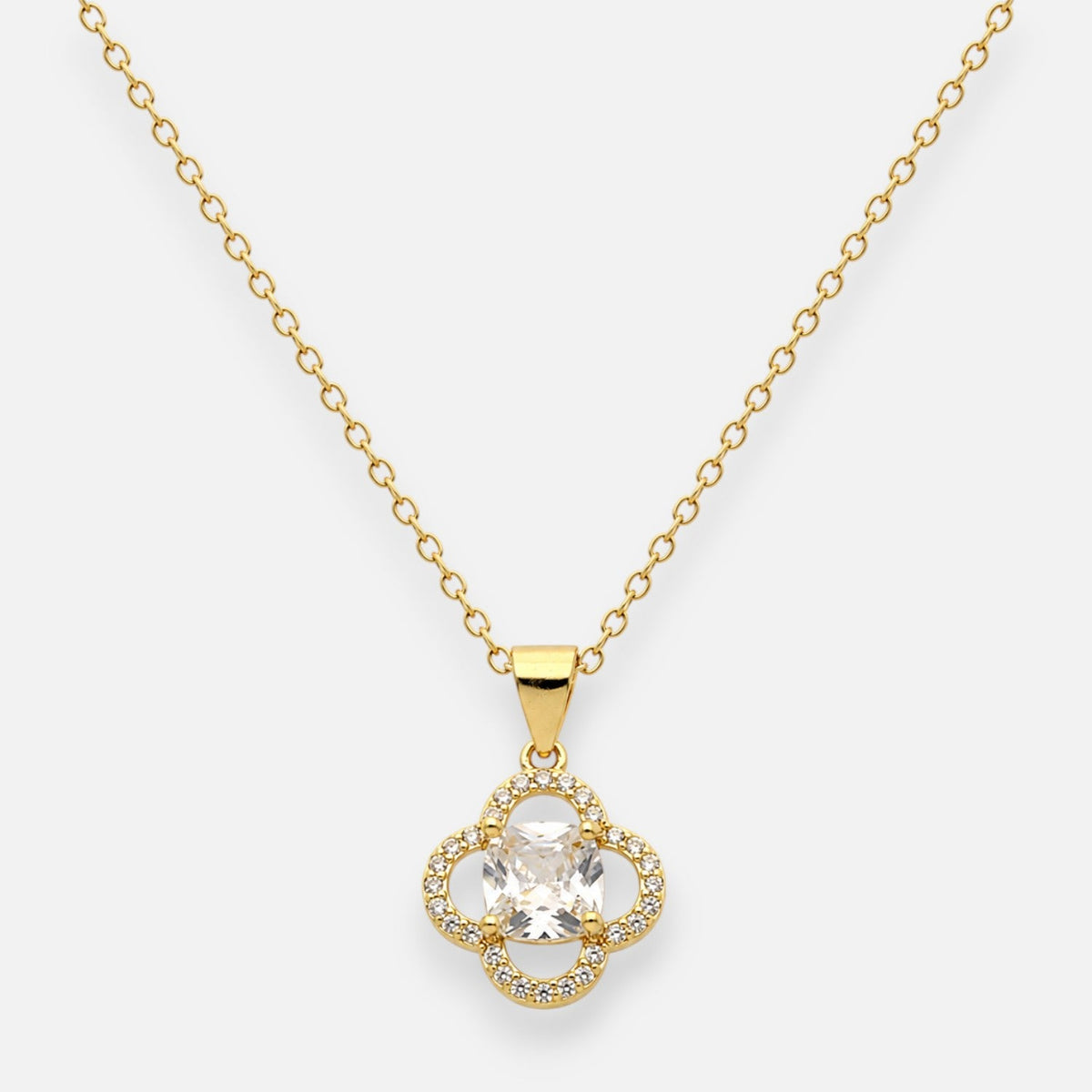 Collar Trébol de la Suerte Circones