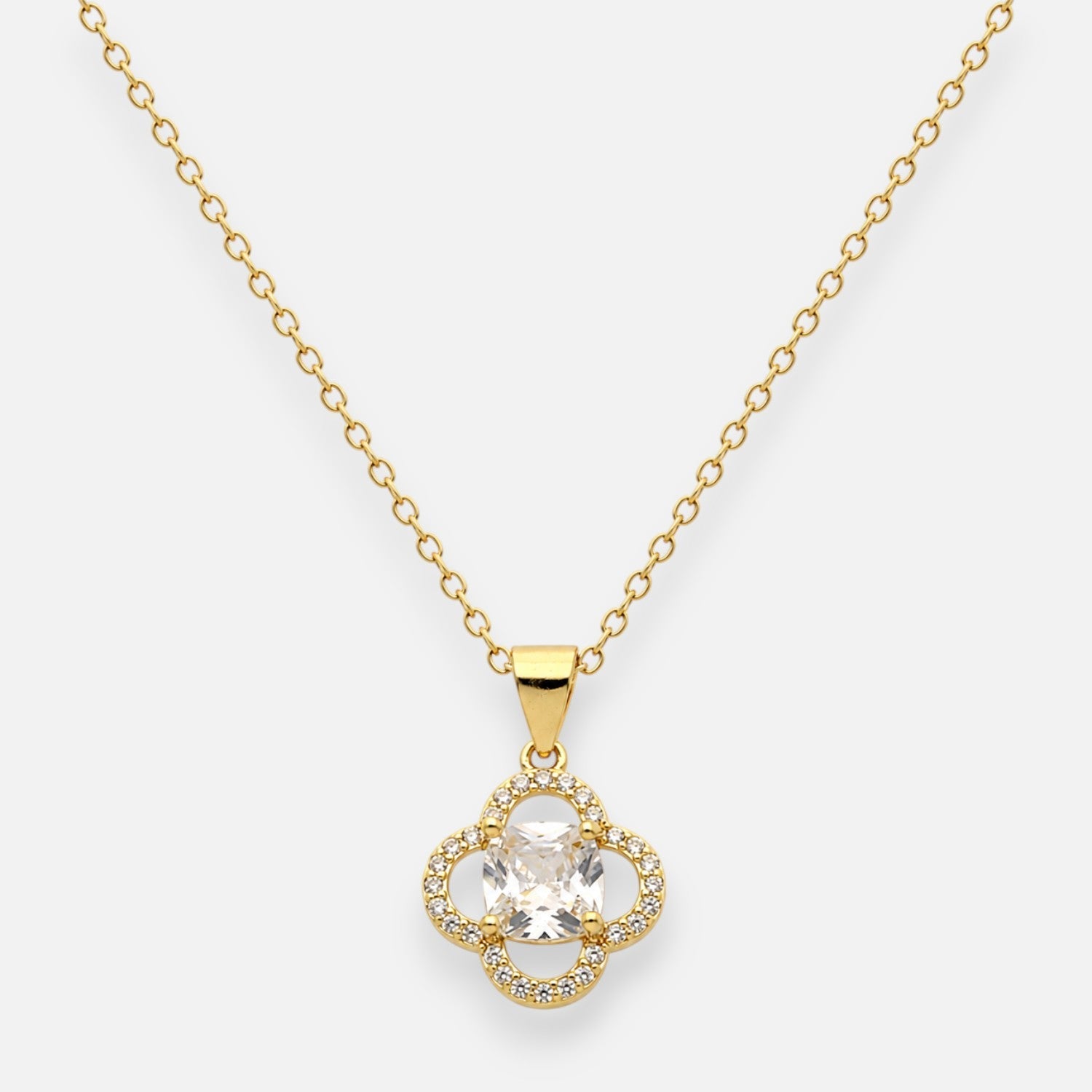 Collar Trébol de la Suerte Circones