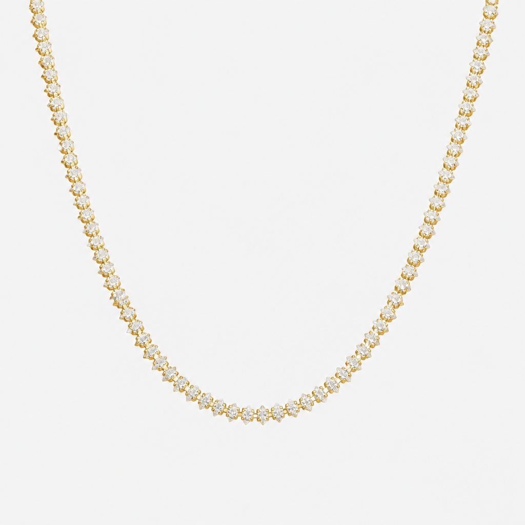 Collar Tenis Circones Marquise