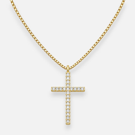 Collar Veneciano Cruz Circones