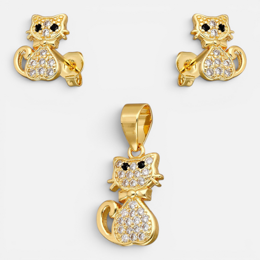 Conjunto Gatito Circones