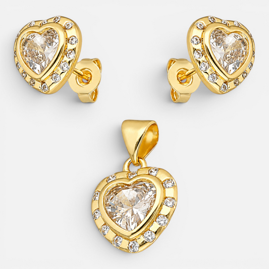 Conjunto Corazón Circones