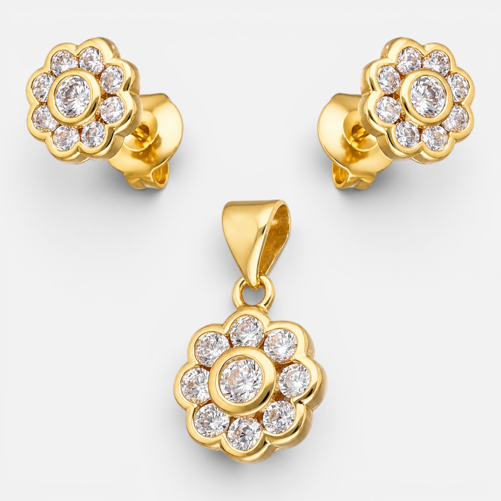 Conjunto Flor Circones