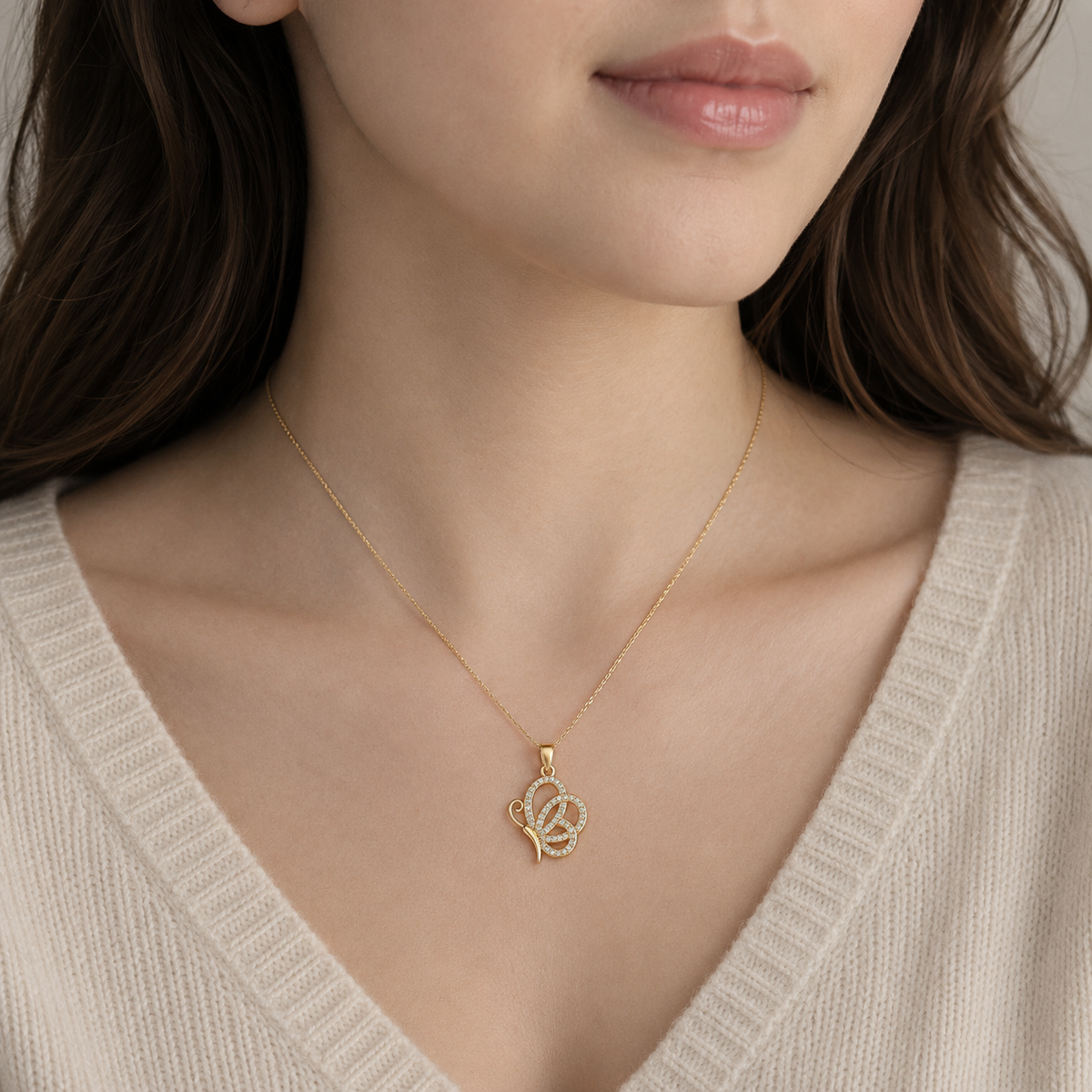 Colgante Alas Mariposa Circones