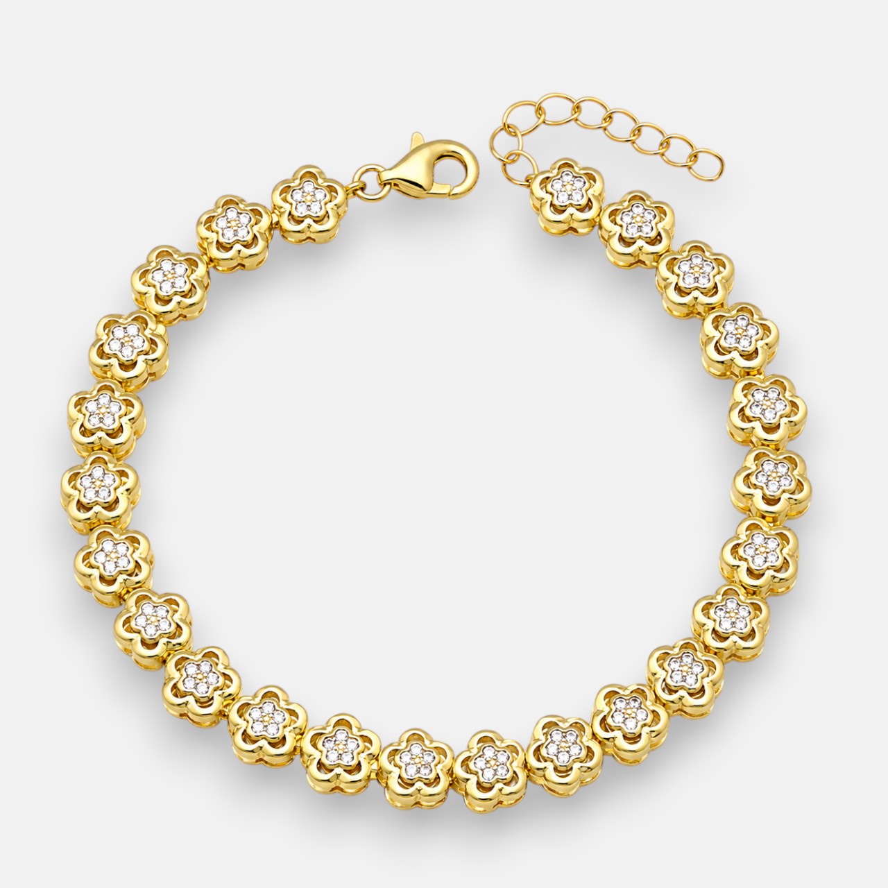 Pulsera Flores Circones