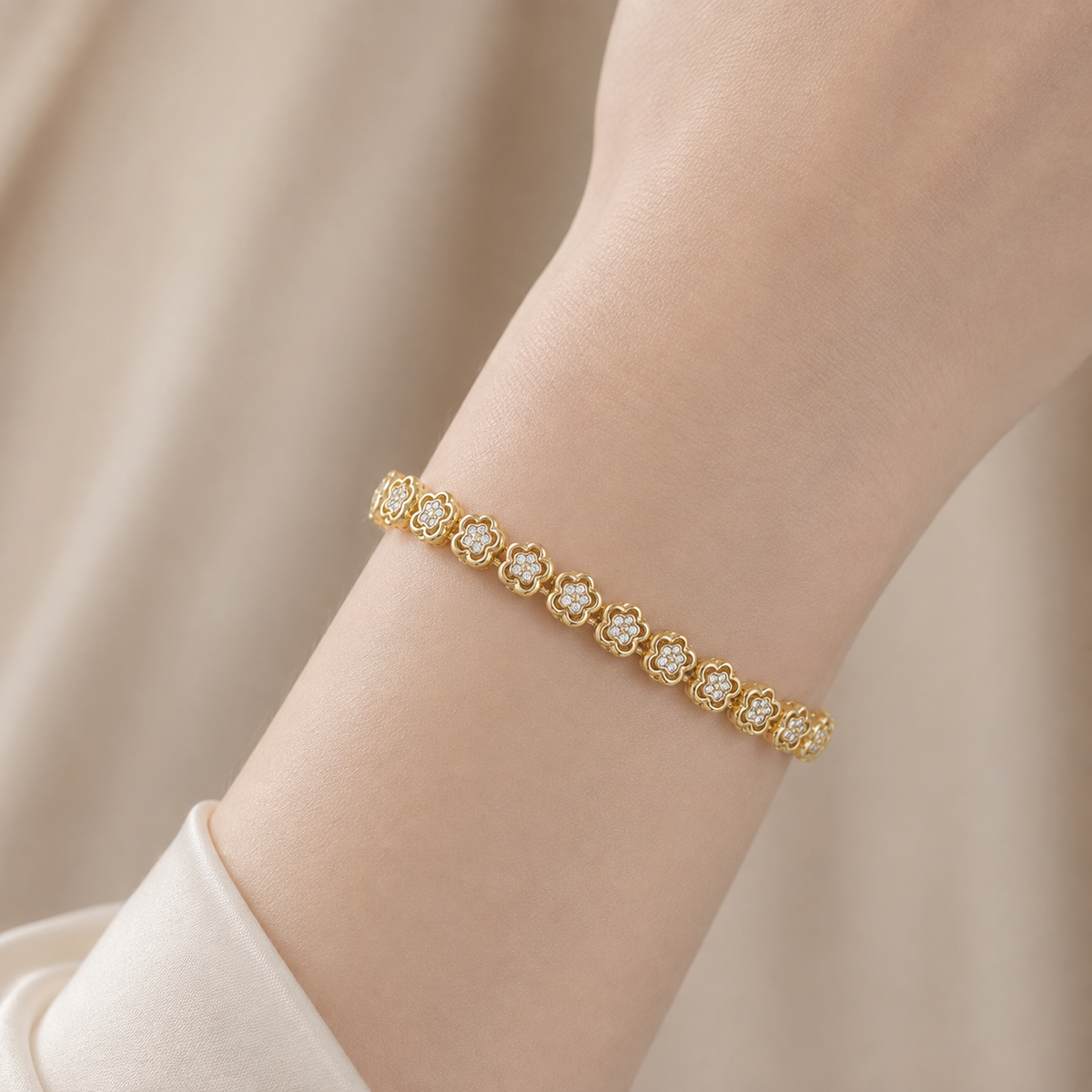 Pulsera Flores Circones