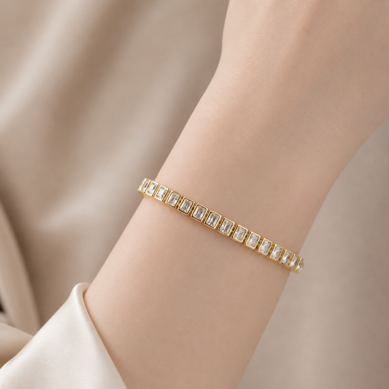 Pulsera Circones Baguette