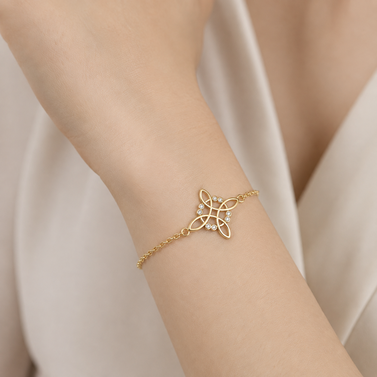 Pulsera Nudo de Brujas Circones