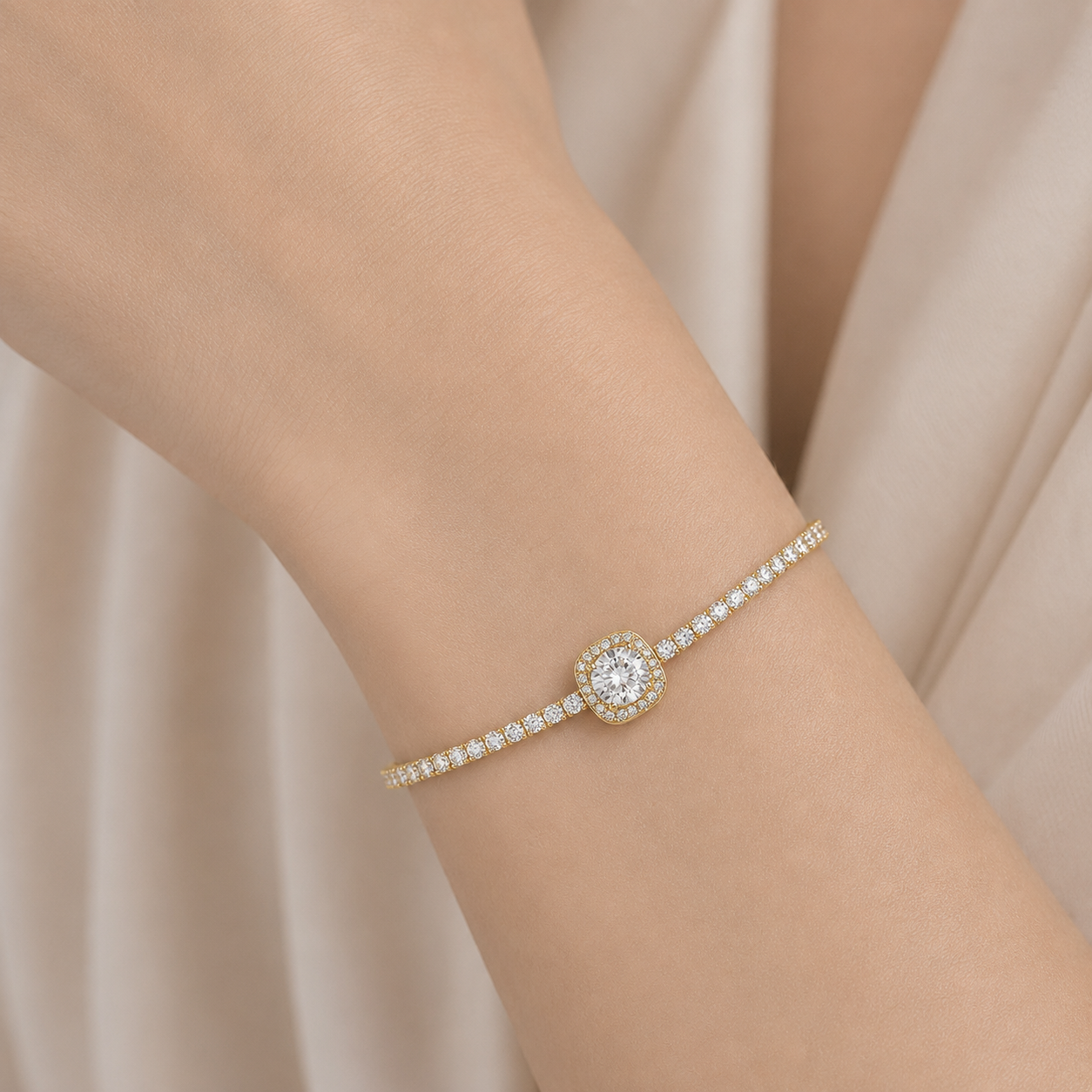 Pulsera Halo Circones Tenis
