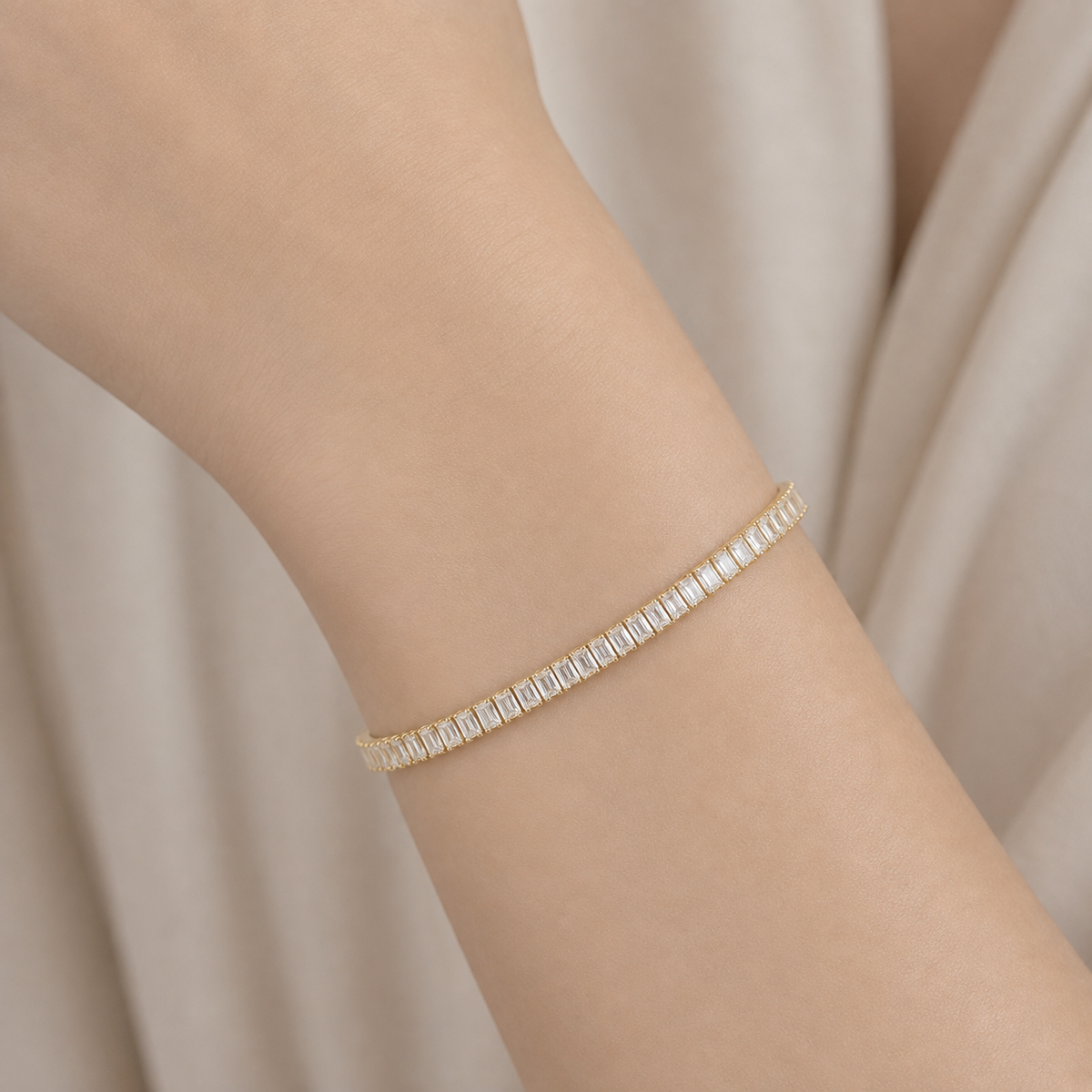 Pulsera Circones Baguette
