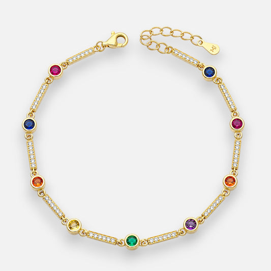 Pulsera Varitas Circones Multicolor