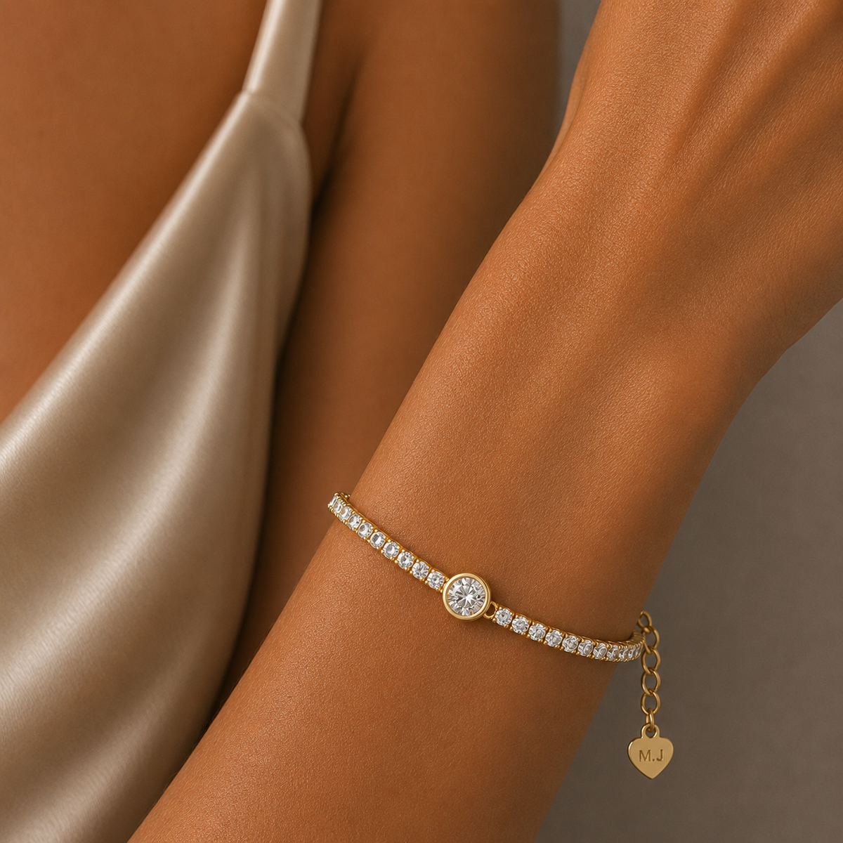 Pulsera Círculo Halo Circones Tenis
