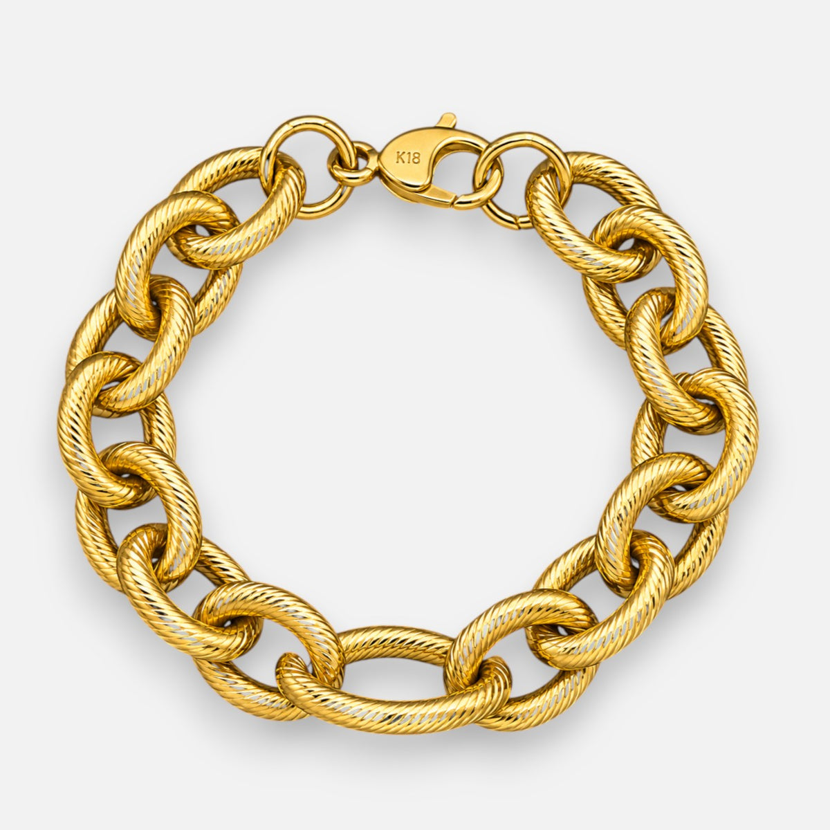 Pulsera Eslabones Ovalados