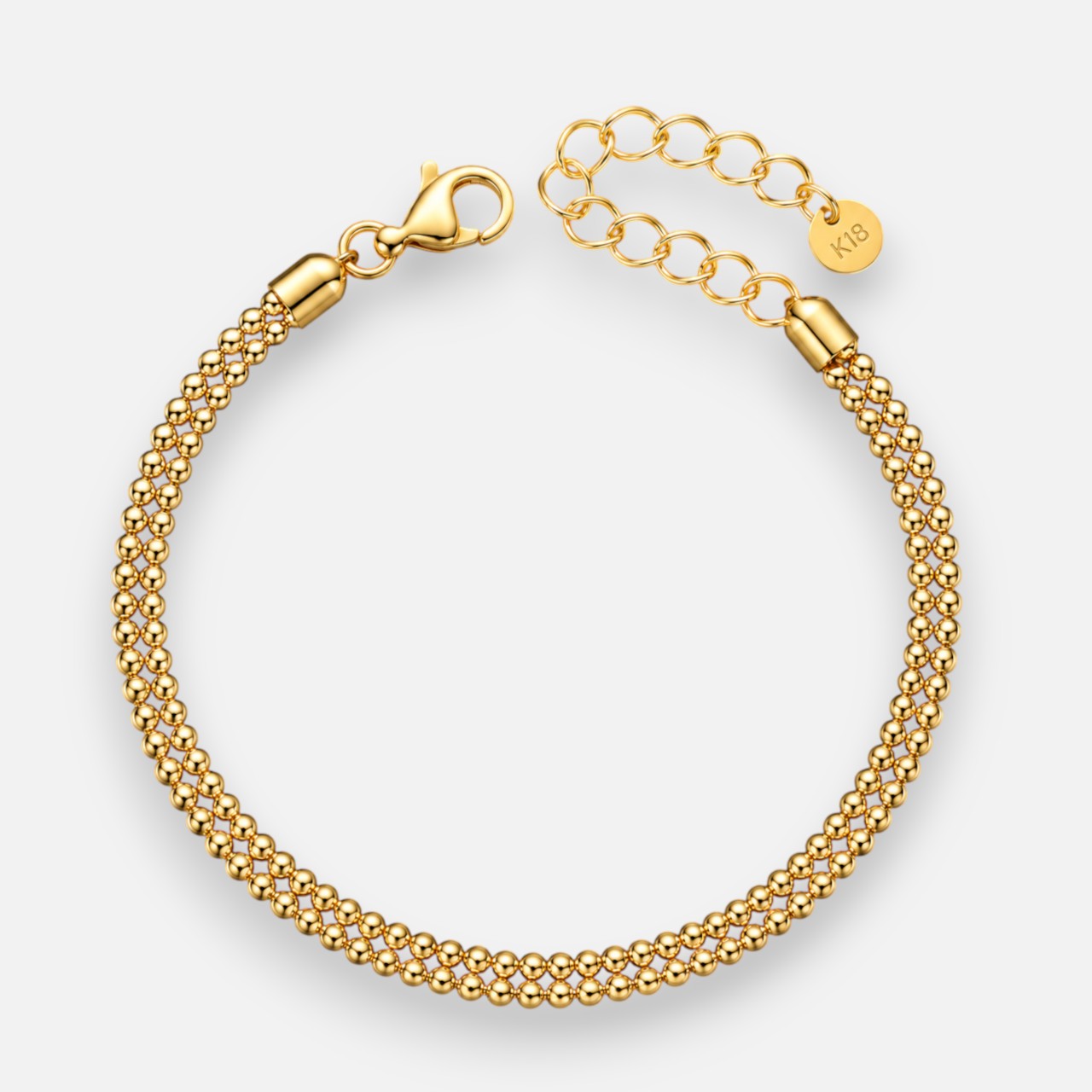 Pulsera Cuadrada Esferas