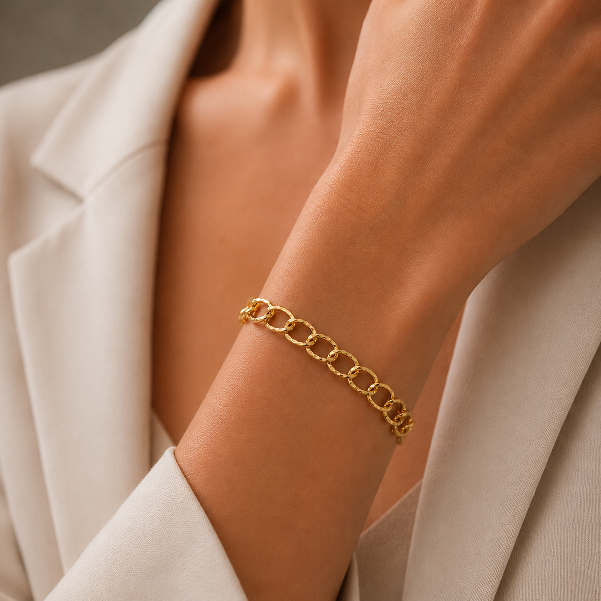 Pulsera Óvalos Entorchados