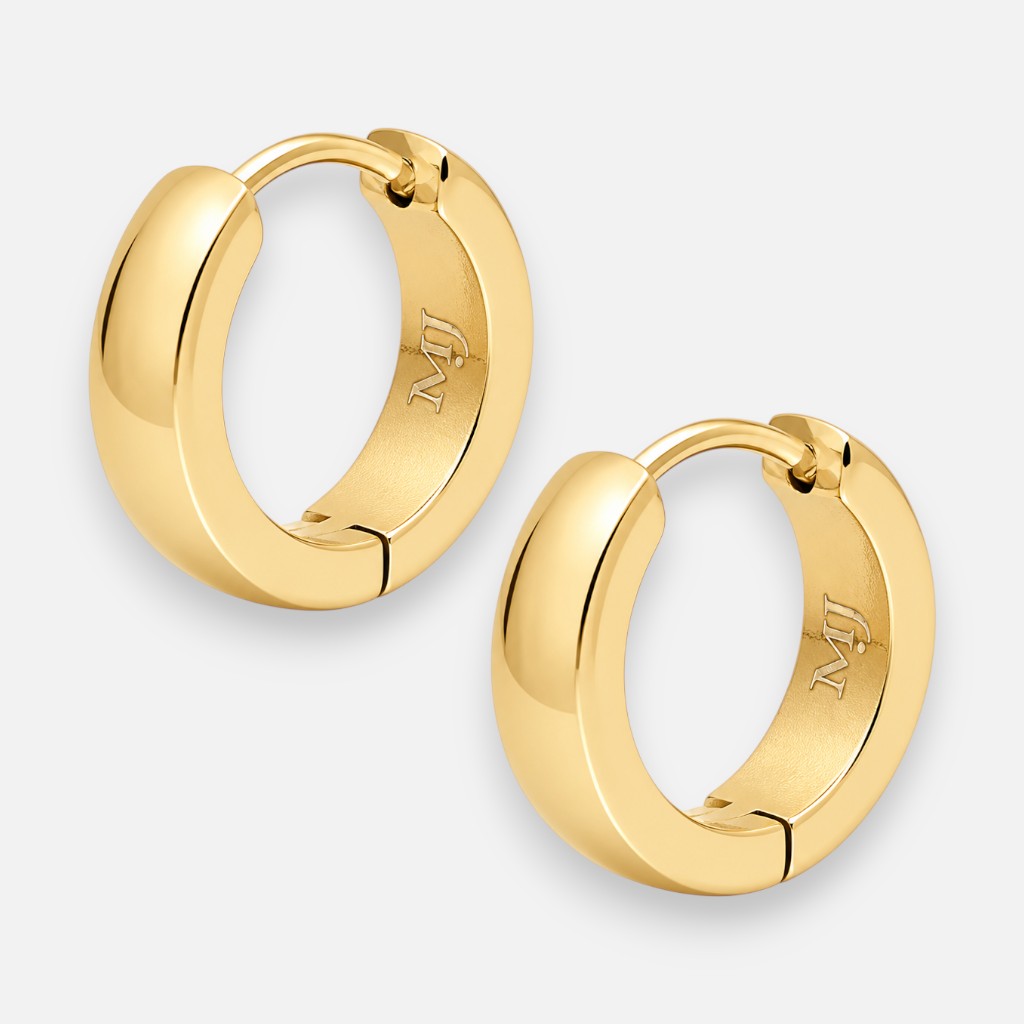 Argolla Huggie Lisa 13 mm