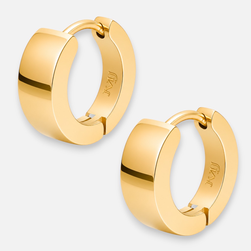 Argolla Huggie Gruesa 13 mm