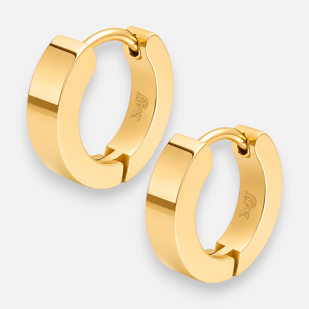 Argolla Huggie Lisa 10 mm