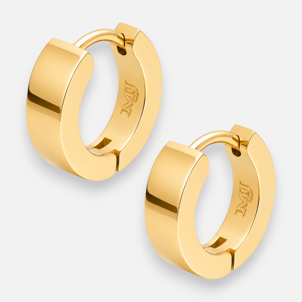 Argolla Huggie Lisa 10 mm