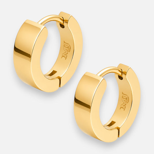 Argolla Huggie Lisa 10 mm