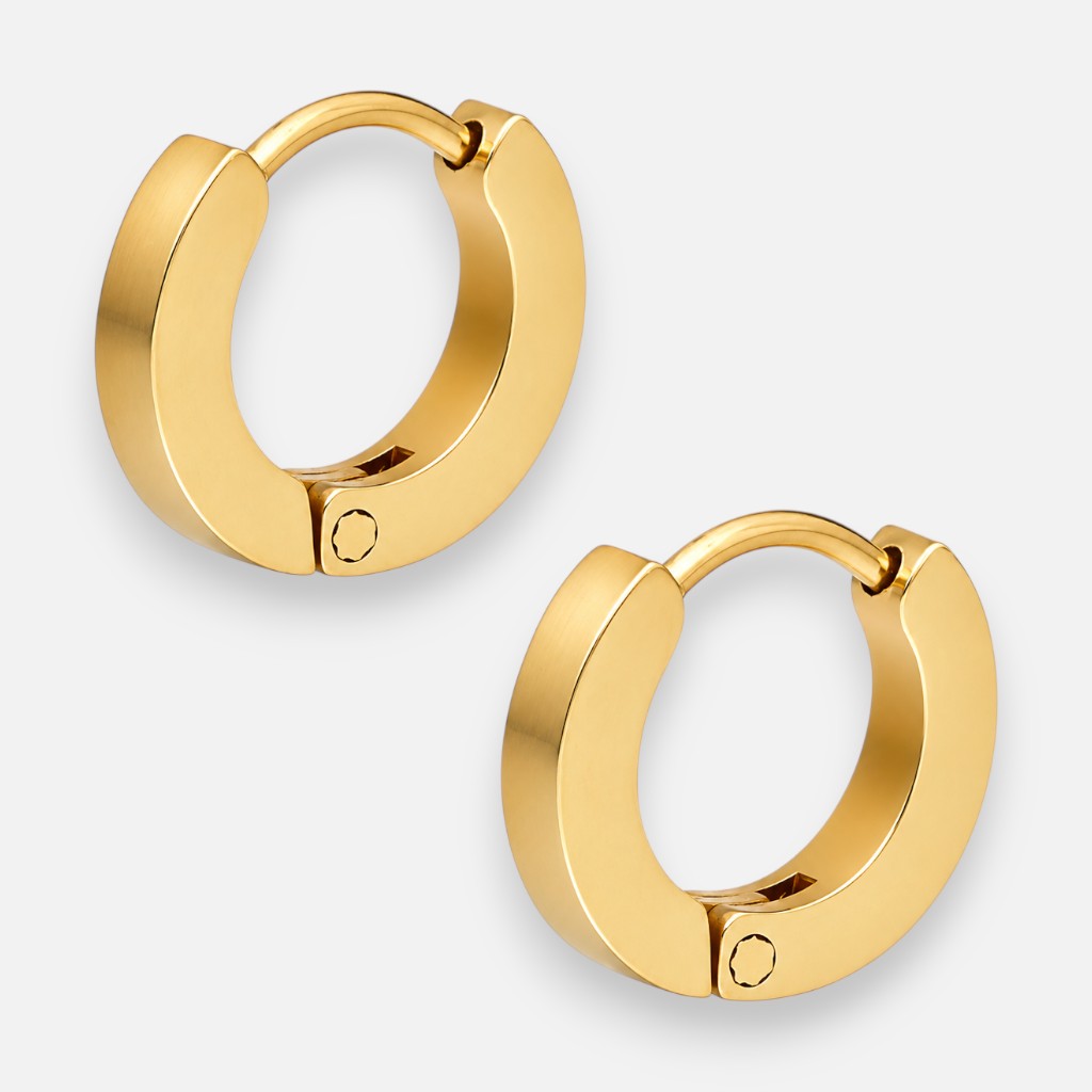 Argolla Huggie Satinada 10 mm