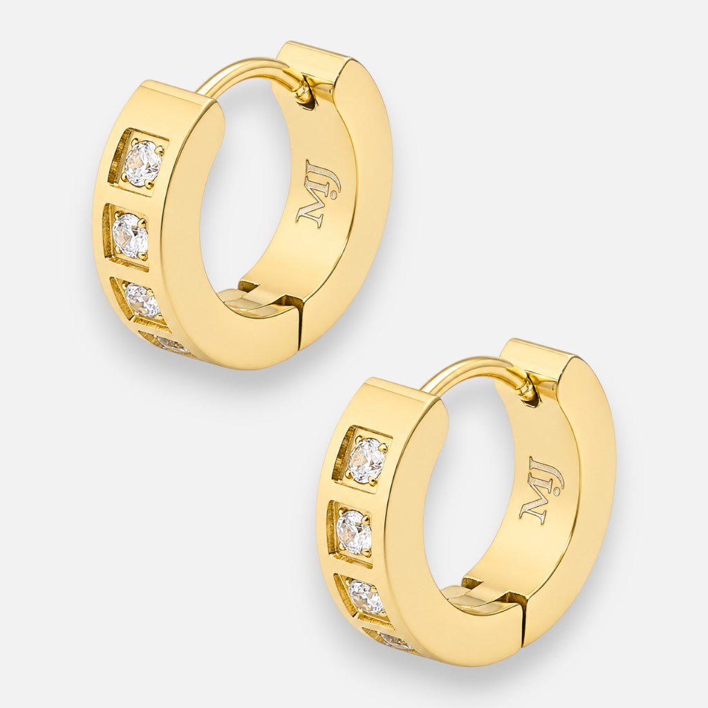 Argolla Huggie Circones 12 mm
