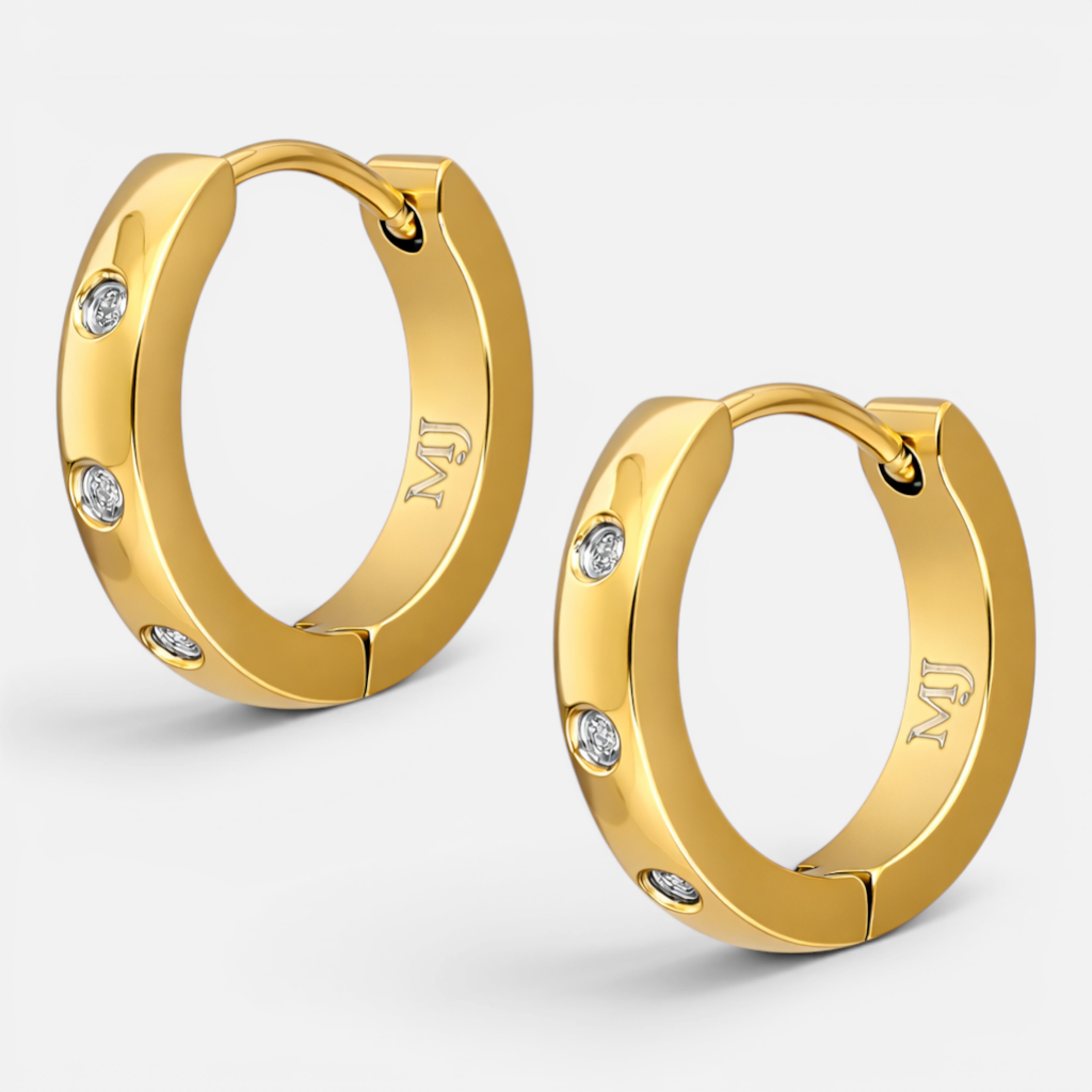 Argolla Huggie Circones 16 mm