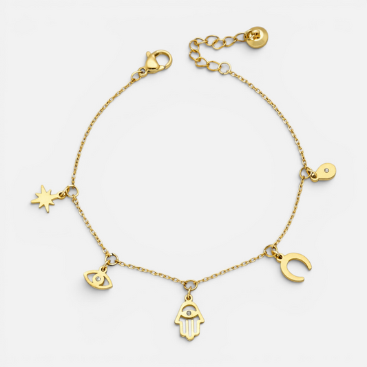 Pulsera Amuletos de la Suerte Circones