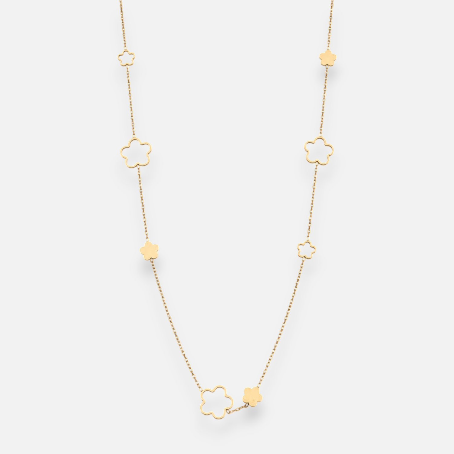 Collar Largo Flores